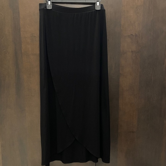 Chico's Black Asymmetrical Skirt, size S. - Picture 8 of 13
